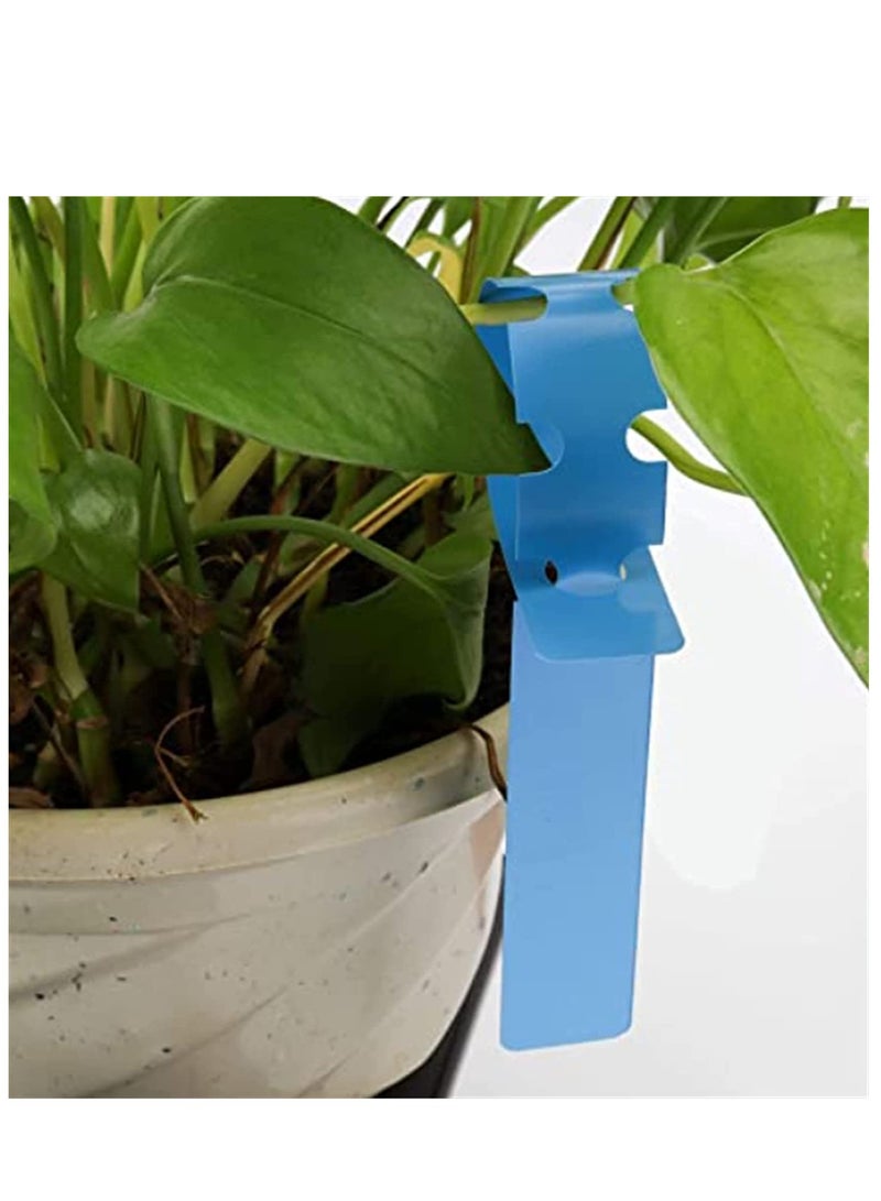 Zikra Plant Labels Plastic Plant Around Tree Tags Hanging Garden Tags Waterproof Plant Tags for Garden Yard, Nursery Garden Lables, Adjustable and Reusable Nursery Garden Labels Tags 100 Pcs - Image 4