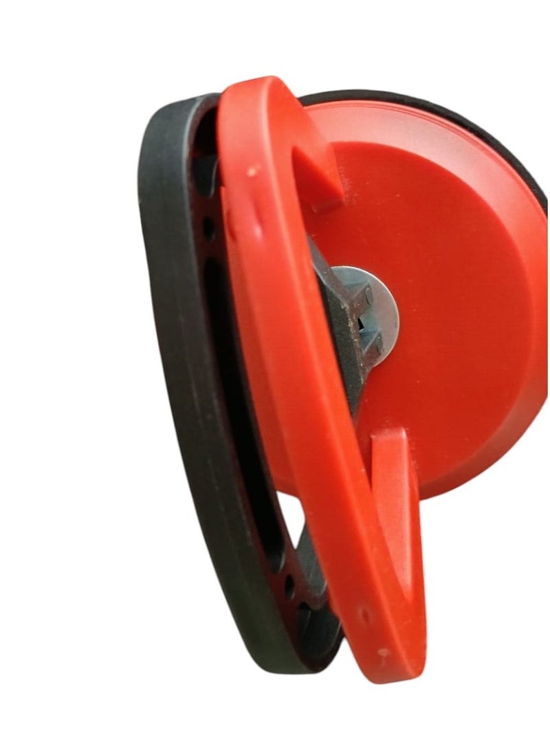 Generic 12cm Suction Lifter, 25kg/110.2lb Single Jaw for Ceramic Floor Tiles, Powerful Suction Lifter with Non-Slip Handle, Orange, - Image 4