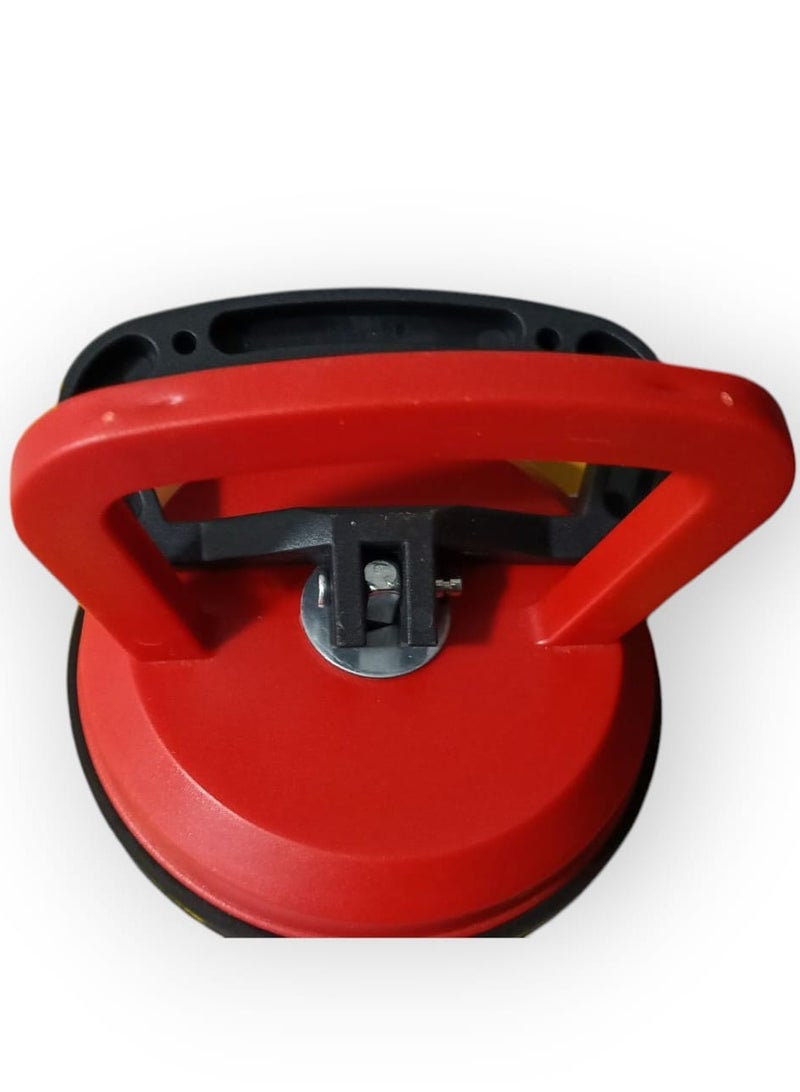Generic 12cm Suction Lifter, 25kg/110.2lb Single Jaw for Ceramic Floor Tiles, Powerful Suction Lifter with Non-Slip Handle, Orange, - Image 1
