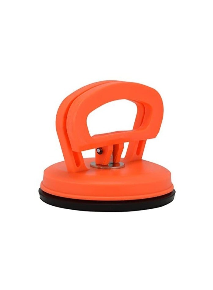 Generic 12cm Suction Lifter, 25kg/110.2lb Single Jaw for Ceramic Floor Tiles, Powerful Suction Lifter with Non-Slip Handle, Orange, - Image 2