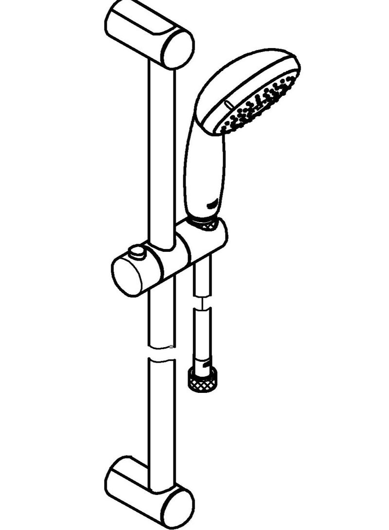 جروهي مجموعة تيمبيستا 100 طقم رشاش دش 3 بخاخات من جروهي، 2764400D - Image 4