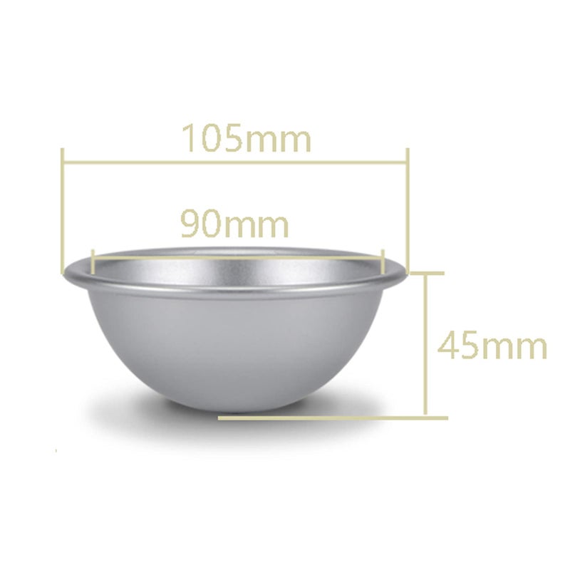 Fydun Aluminum Chiffon Cake Pan, 10.5 x 4.5 cm, Silver, Dome, Round, Nonstick, Formal, Decorative - Image 5
