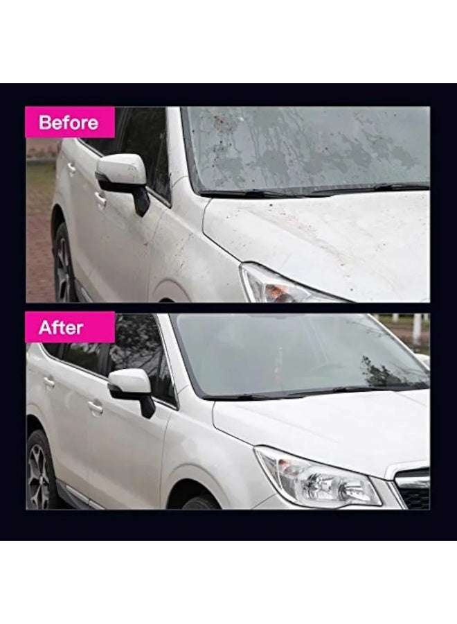 Ultra Shiny Car Wash Wax with Advanced Formula, Car Polishing Wax, Car Wax Cleaning, Flamingo F031 Ultra Shiny Car Cleaning Liquid, 500ml - Image 2