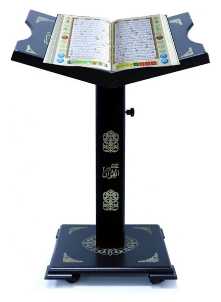 REBENUO Adjustable Quran holder Stand Size Large (black) - Image 1