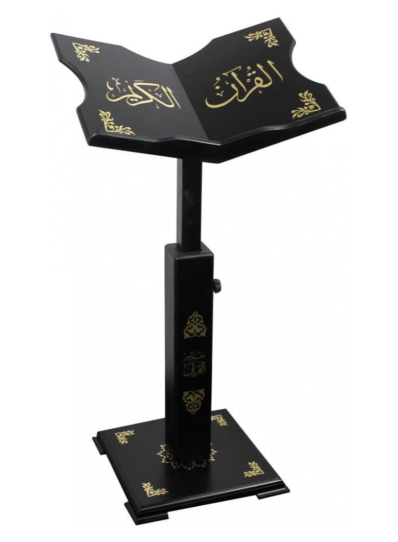 REBENUO Adjustable Quran holder Stand Size Large (black) - Image 3