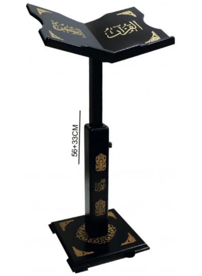 REBENUO Adjustable Quran holder Stand Size Large (black) - Image 4