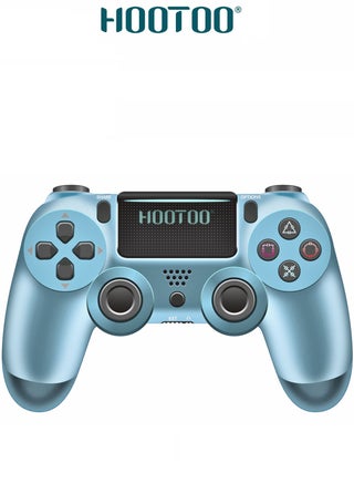 يد سوني بلايستيشن 4 لاسلكية من هوتو. يد سوني 4 ببطارية مدمجة. يد بلايستيشن 4 بميكروفون مُدمج، يد سوني 4 بمنفذ سماعة الرأس بأذرع تناظرية وزنادات دقيقة. يد سوني فور قوية قابلة للارتباط بالهاتف عبر البلوتوث. يد سوني 4 اصلي من هوتو.