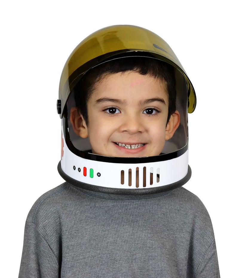 Aeromax - AEAASHELMET , Inc. Get Real Gear Youth NASA Astronaut Helmet, White - Image 2
