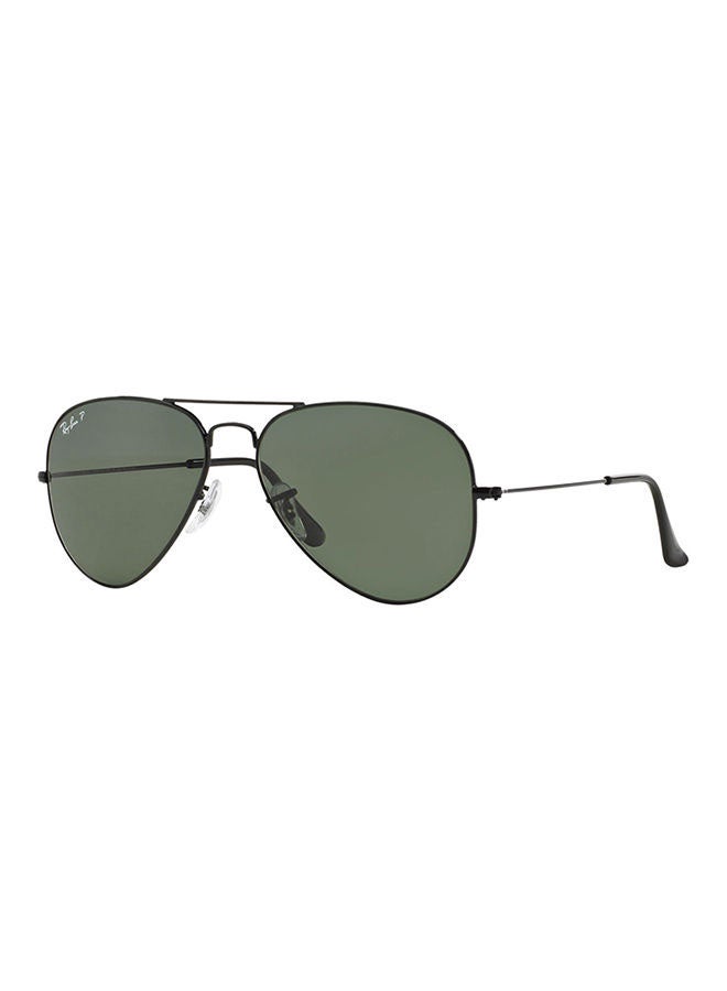 Ray-Ban Unisex Aviator Sunglasses - RB3025 002/58 - Lens Size: 62 mm - Black