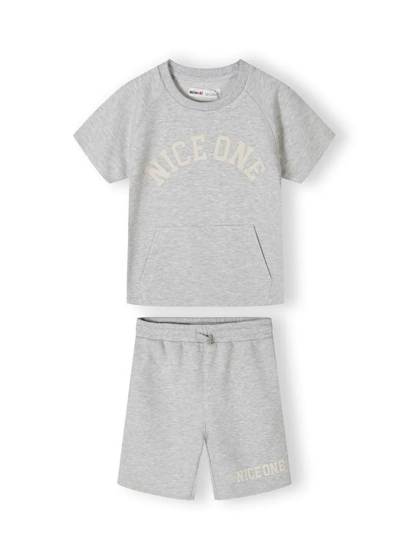 MINOTI KIds Short Sleeve T-Shirt and Shorts Set