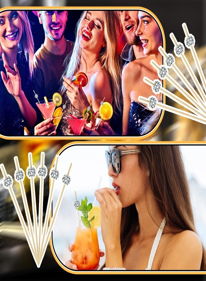 FillTouch 100 Pack Cocktail Picks cute red Cake Decorations Bamboo Cocktail Sticks Decorative Food Desserts Cupcake Toppers for Party Birthday Decoration - Image 4