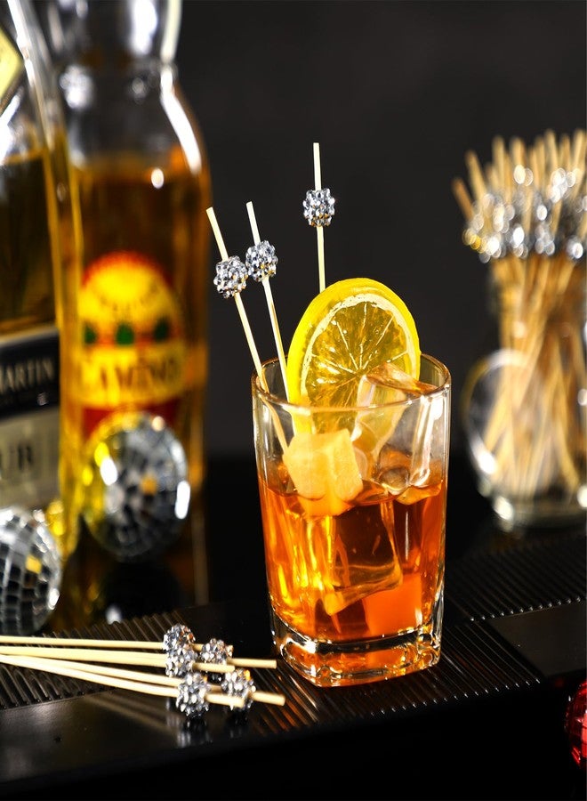 FillTouch 100 Pack Cocktail Picks cute red Cake Decorations Bamboo Cocktail Sticks Decorative Food Desserts Cupcake Toppers for Party Birthday Decoration - Image 2