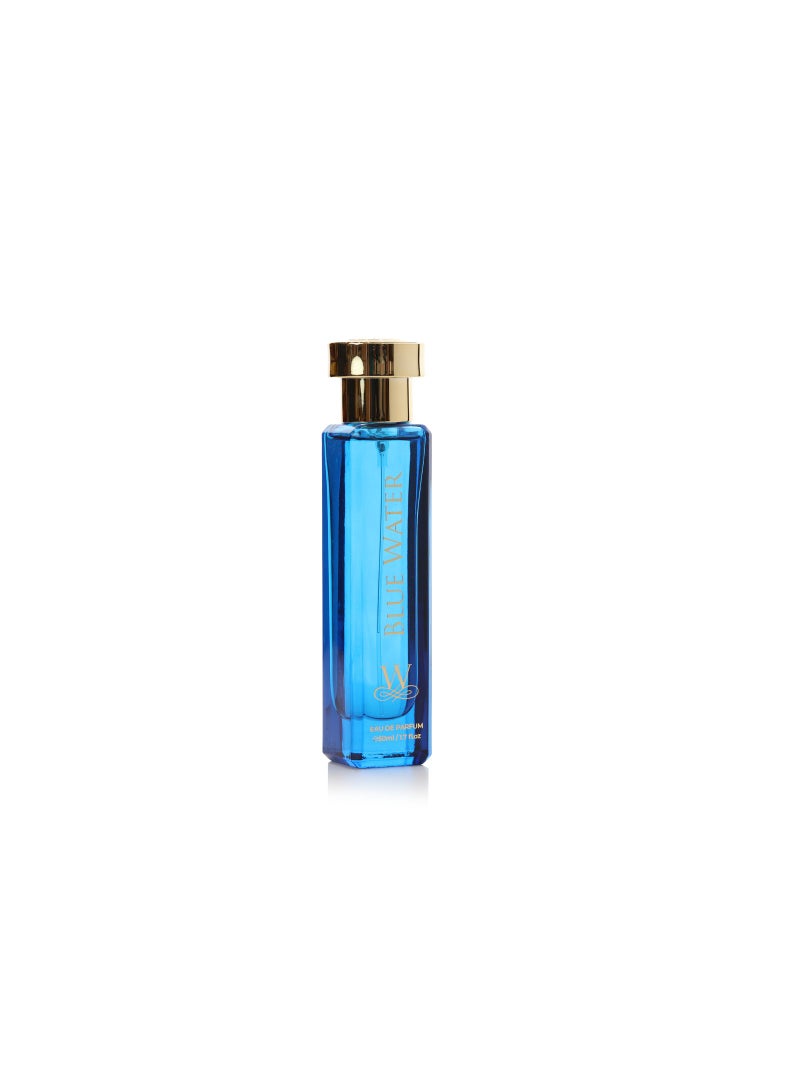 WORLD GOLDEN PERFUMES Exquisite Blue Water Eau De Parfum - 50ml by WORLD GOLDEN PERFUMES  - Image 3