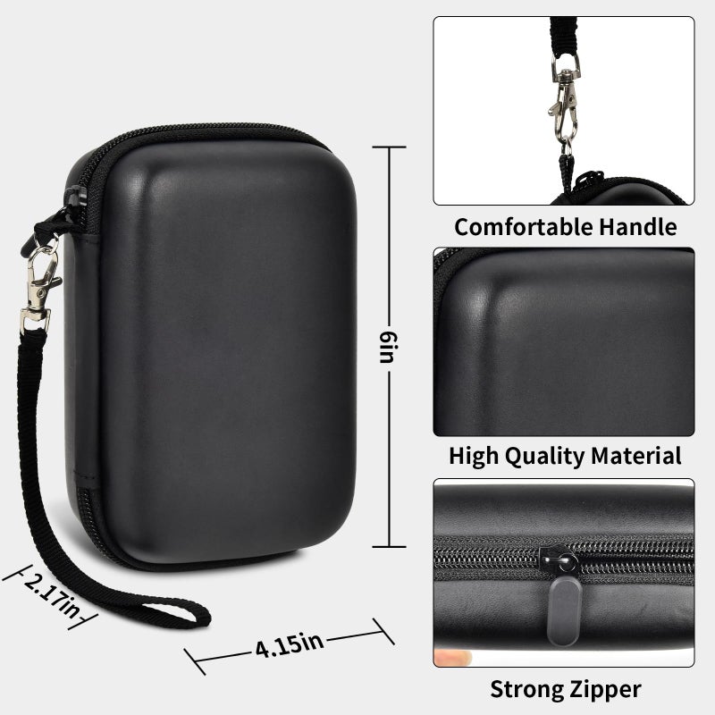 PAIYULE Travel Case for R36S/ RG353V/ RG353VS/ Game Boy Retro Handheld Game Console, Handheld Emulator Storage Holder Organizer, Android Game Console Carrying Bag (Box Only) - Image 4