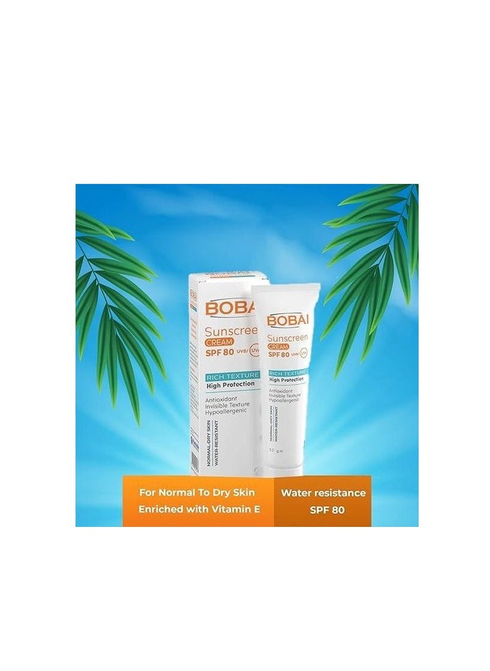 bobai Bobai sunscreen spf 80 cream 50 gm  - Image 1