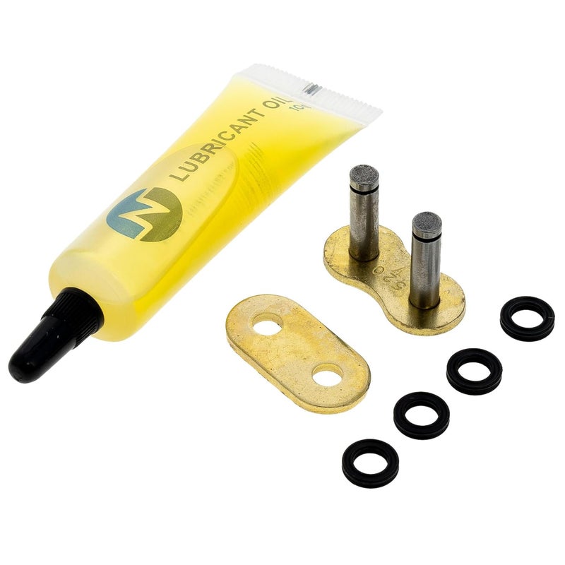NICHE Gold 520 X-Ring Chain 36 Links with Connecting Master Link - Image 2