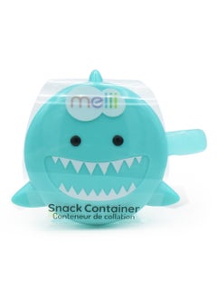 melii Snack Container With Removable Finger Trap For Kids - Shark Design  - Image 2