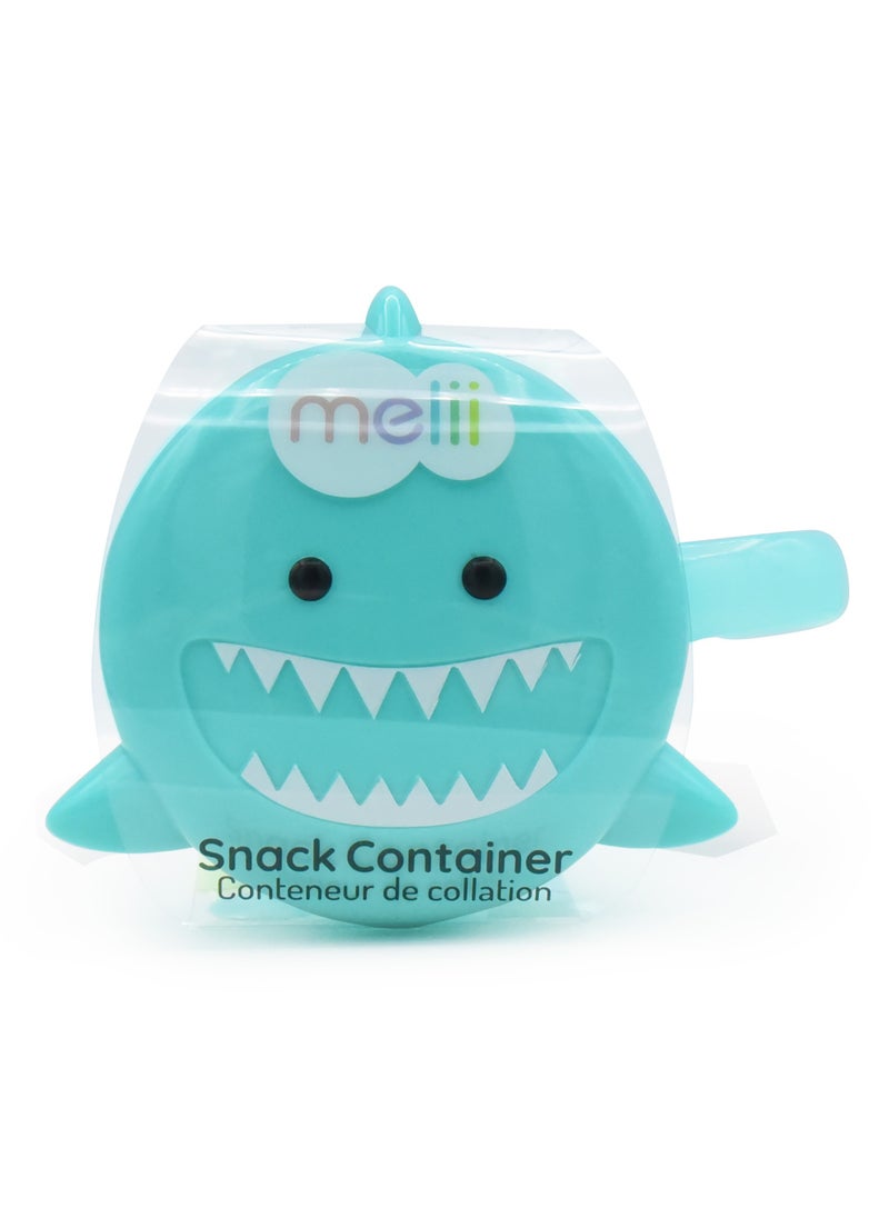 melii - Snack Container With Removable Finger Trap For Kids - Shark Design - Image 1