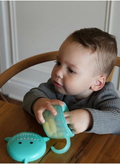 melii Snack Container With Removable Finger Trap For Kids - Shark Design  - Image 4