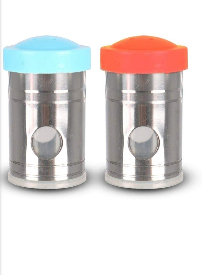 maha Creation Combo of Salt and Pepper Shaker and Stainless Steel Napkin Holder - Image 2