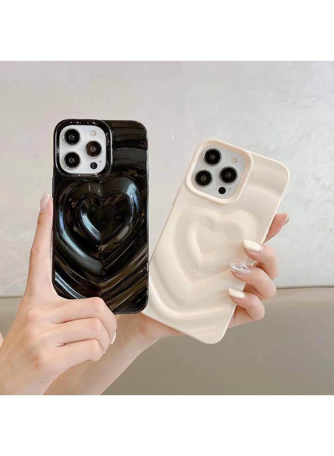 اس-توب جراب لهاتف iPhone 13 بنمط حب ثلاثي الأبعاد - Image 2