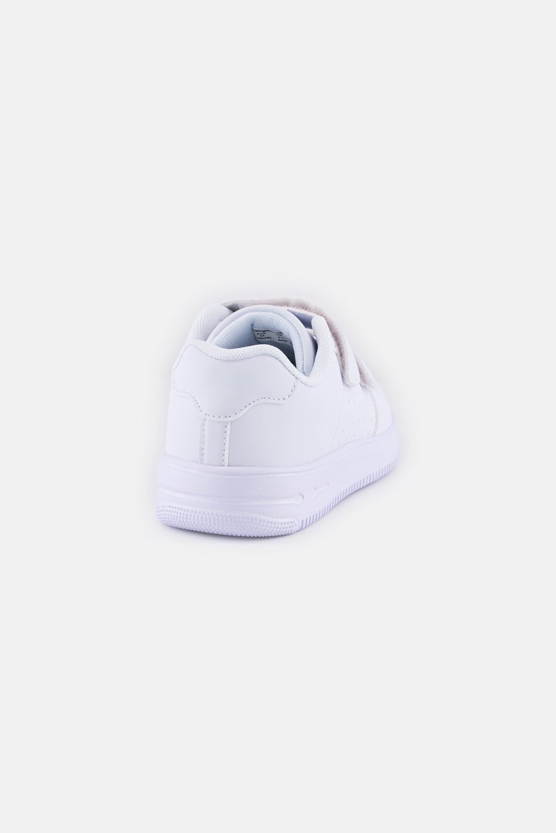 English Laundry Kids Boy Velcro Closure Shoes, White - Image 2