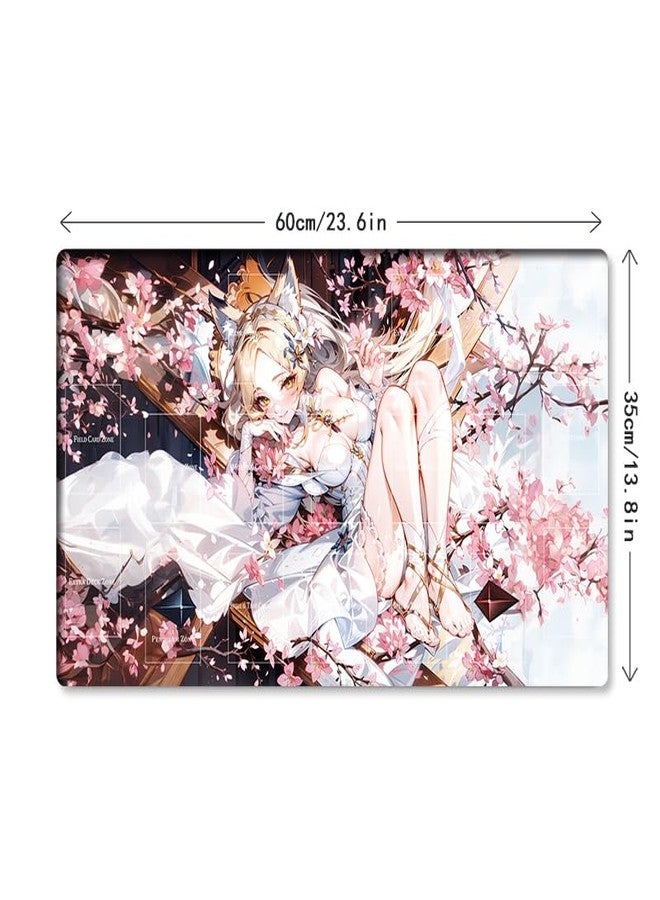 Mlikemat New Playmat TCG CCG OCG Trading Card Game Mat with Zones + Free Bag (ZD039-771-A) - Image 5