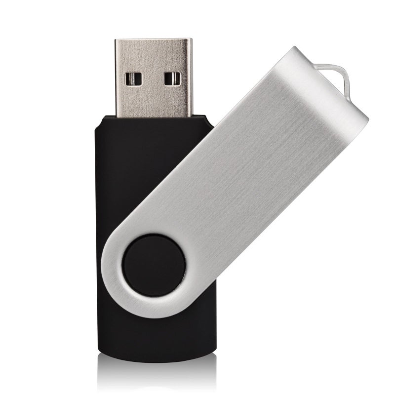 Aiibe 10 Pack 32GB Flash Drive USB Flash Drive USB 3.0 Thumb Drives USB Memory Stick 32 GB 3.0 Flash Drives Bulk (10 Mixed Colors: Black Blue Red Green Orange White Yellow Pink Purple Silver) - Image 2