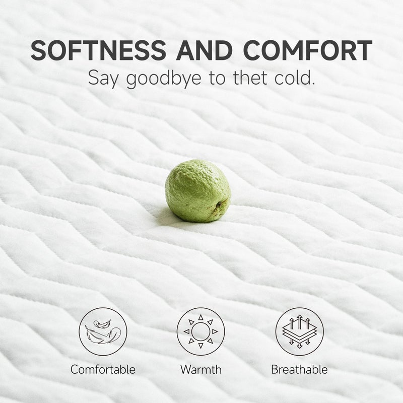 Templewet Electric Mattress Pad Queen Size 60"x80"- Electric Mattress Pad Dual Control with 10 Heat Settings & 10 Hour Auto Off,Fit up to 18" Deep Pocket,ETL - Image 4