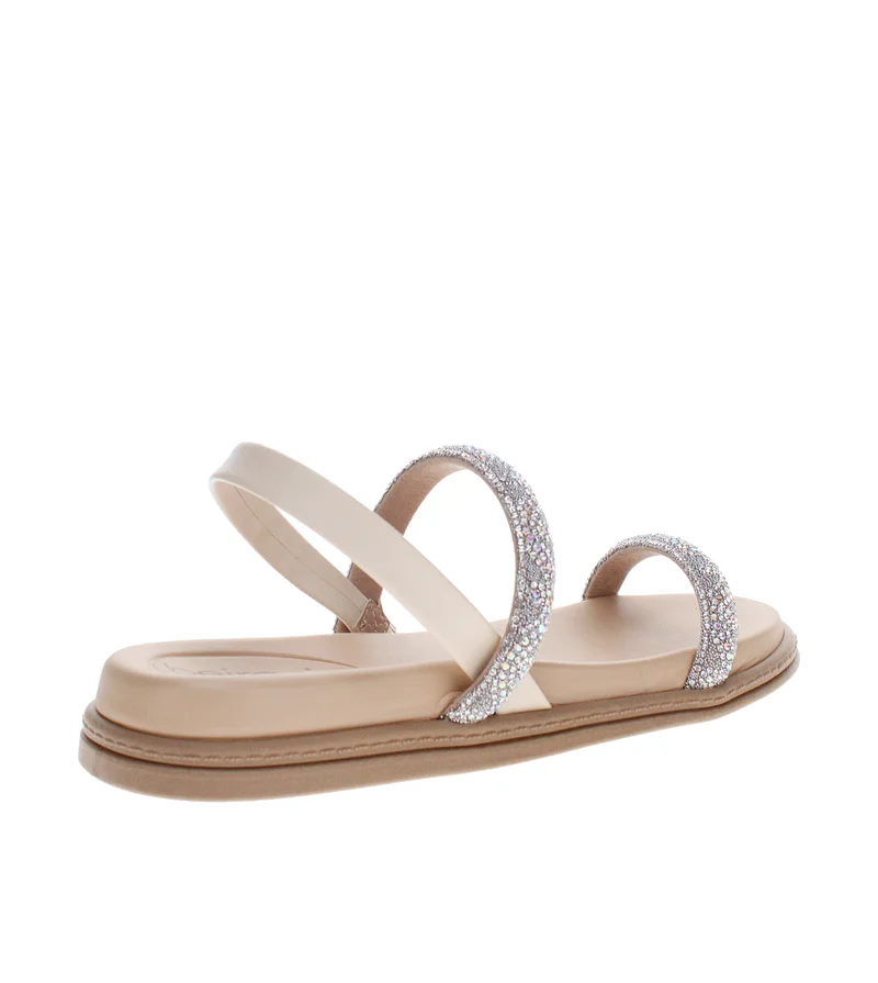 Beira Rio Crystal Sandals for Women with Back Strap – Stylish & Supportive sling Back Ladies Sandals for Women | Best Price UAE