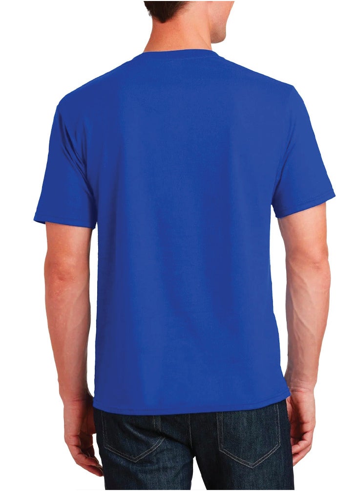 PRINTSHOP4ME - Autism Awareness Adult T-Shirt for Mens - Round Neck Short Sleeve Cotton T-Shirt - Men's T-Shirt for Autism Acceptance - Puzzle Piece Awareness Tshirt - Image 1