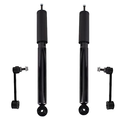 TRQ Rear Suspension Kit Shock Absorber Sway Bar Stabilizer Link Compatible with 2013-2019 Cadillac ATS 2014-2019 CTS - Image 1