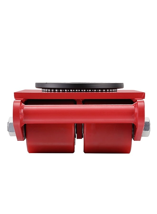 BMB tools 6Ton Industrial Machinery Mover with 360° Rotation Cap Dolly Skate - 4 Wheels, 13,200lbs - Heavy-Duty Machine Equipment Cargo Trolley with Easy Handling - for Warehouse, Factory & Logistics Use - Image 5