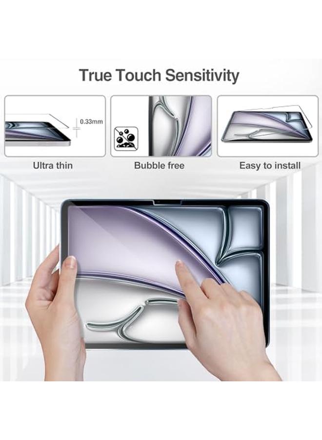 Procases 2+2 Pack Screen Protector For Ipad Air 6Th Generation 11 Inch M2 2024 Camera Lens Protector With Tempered Glass For Ipad Air 6 Grey - Image 5