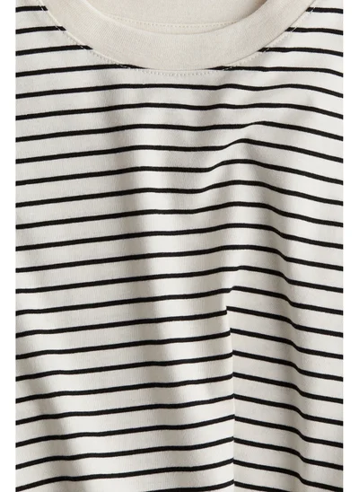 اتش اند ام Oversized jersey top