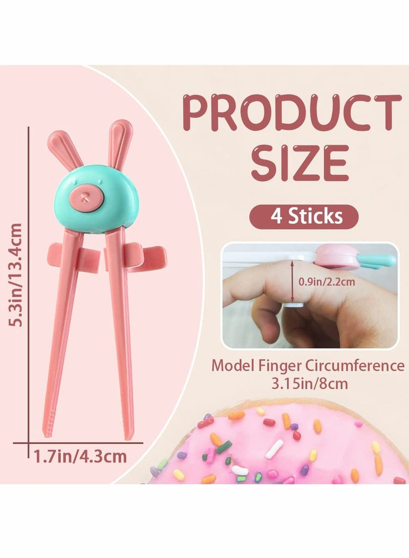 Finger Chopsticks for Gamers, Snack Clips Gaming Finger Sleeves, Game Controllers, Game Accessories, Cell Phone Accessories (4pcs)  - Image 2