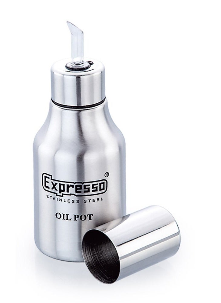 Expresso - Expresso Stainless Steel Leakproof Bottle Olive Oil Dispenser for Kitchen Storage Container, 500 ML - Image 1
