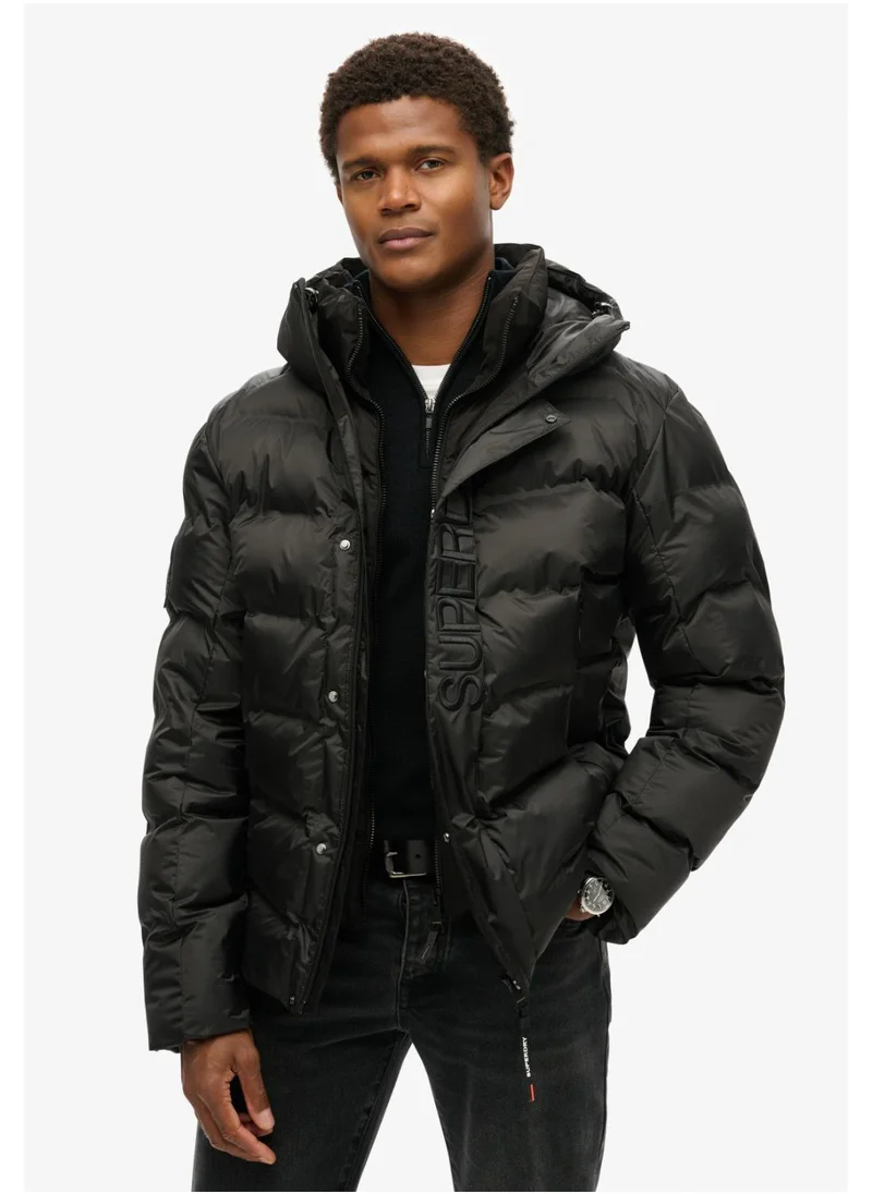 سوبر دراي HOODED CITY GRAPHIC PUFFER JKT