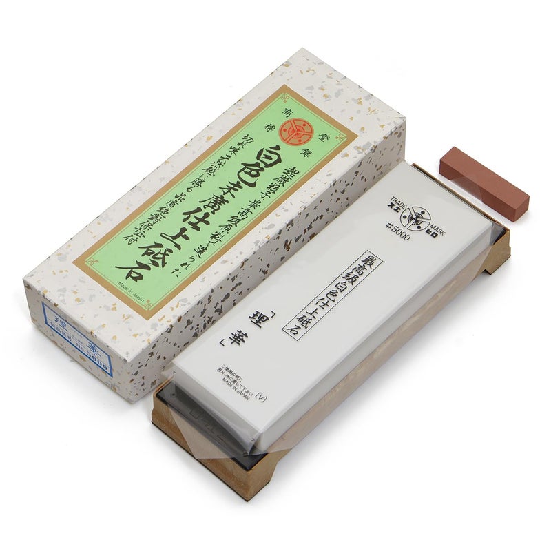 Suehiro Grit #5000 'Rika 5000 Base' Finishing Whetstone Pro Model comes with a Nagura Stone - Image 2