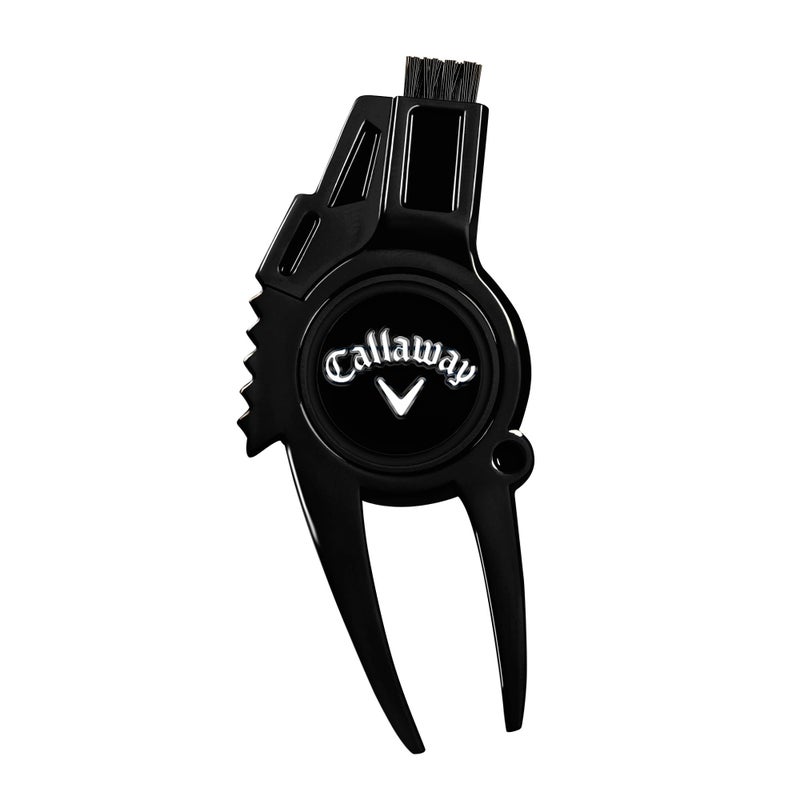Callaway 4in1 Golf Divot Repair Tool Black Chrome - Image 2