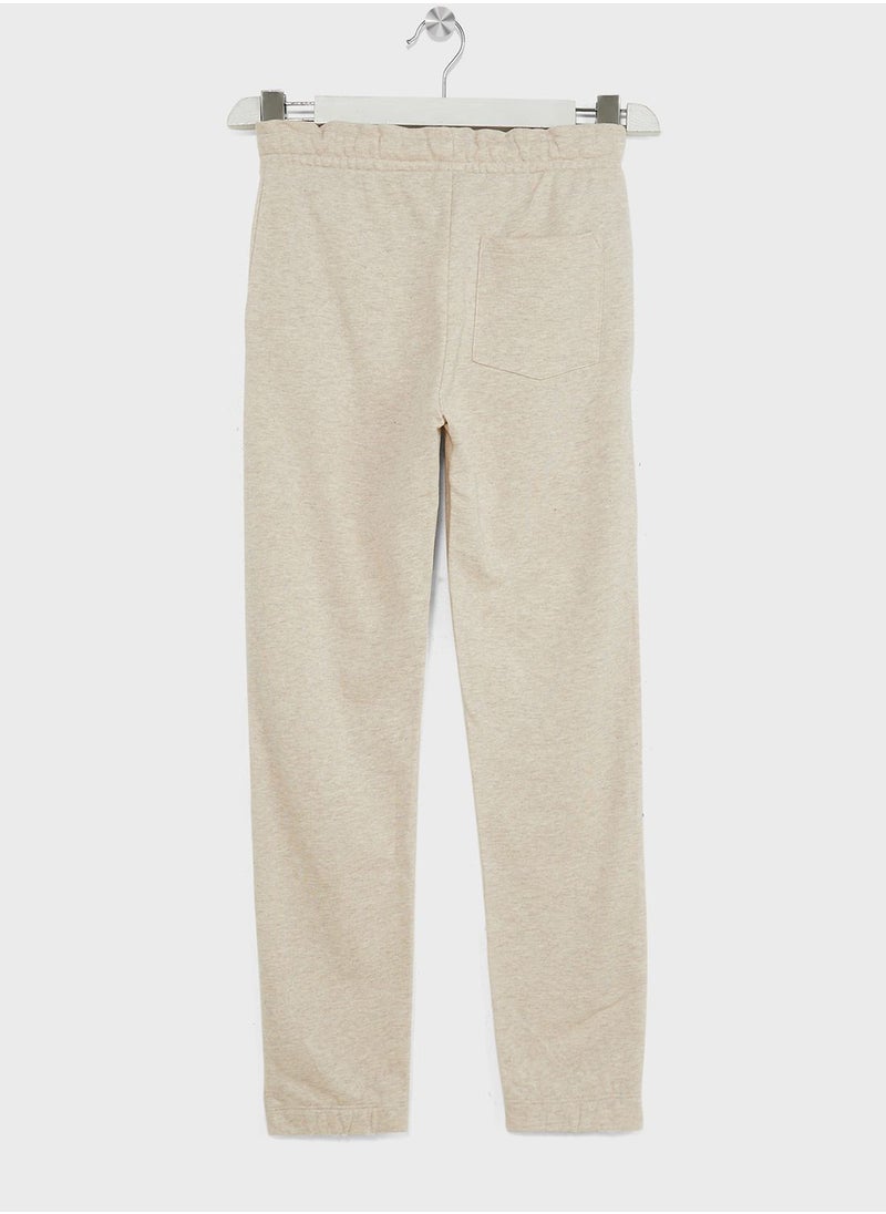 MANGO - Kids Essential Sweatpants - Image 1