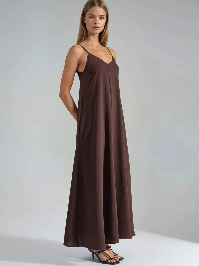 هيكاب فستان ماكسي على شكل حرف