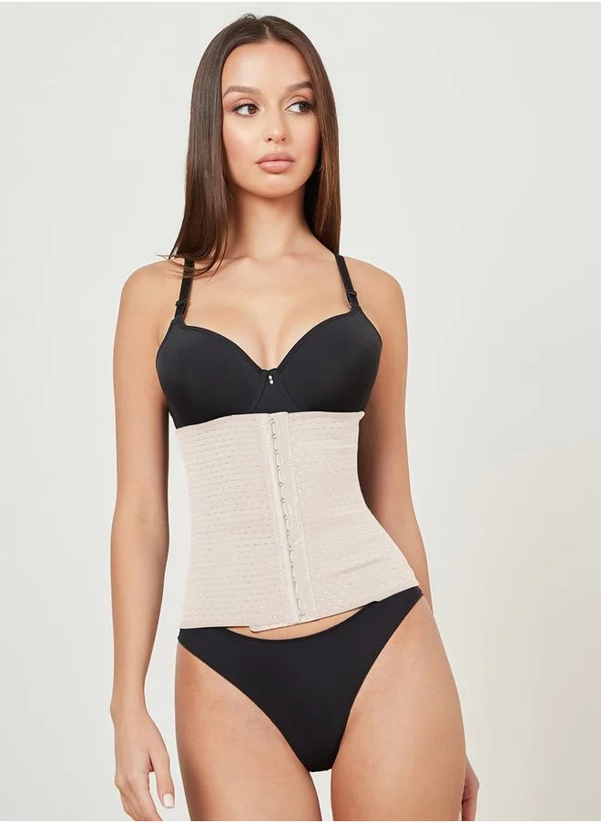 Styli Waist Cincher With Hook & Eye Closure