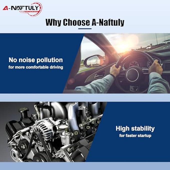 A-NAFTULY Alternator Fits for 2014 2015 2016 2017 2018 2019 Chevy Silverado 1500 2500 3500 Suburban Tahoe GMC Sierra Yukon XL Cadillac Escalade, 4.3L 5.3L 6.0L 6.2L 6.6L,150A, 84143542 (All New) - Image 4