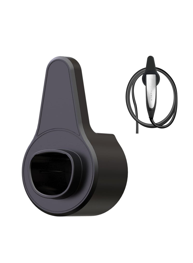 Excefore Charger Charging Cable Organizer, Charger Slot for Tesla Motors Wall Mount Connector Bracket Adapter, Fit Model S Model X Model 3 Model Y - Image 1