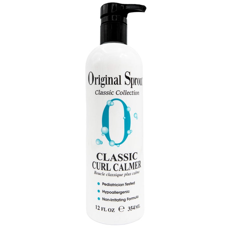 Original Sprout Original Sprout Curl Calmer Moisturize and Define Curls AntiFrizz Styling Cream for All Hair Types 12 oz Bottle  Curly Hair Products  Curly Cream