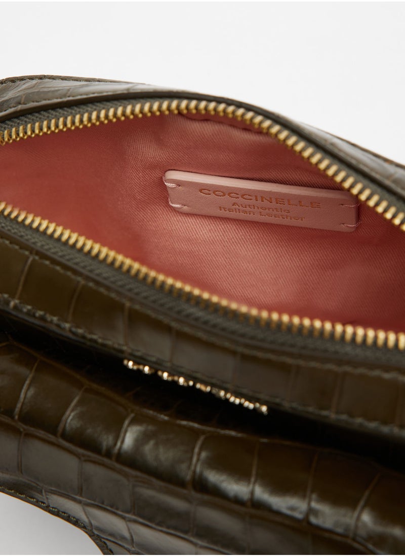COCCINELLE - Glossy Shoulder Bag - Image 1