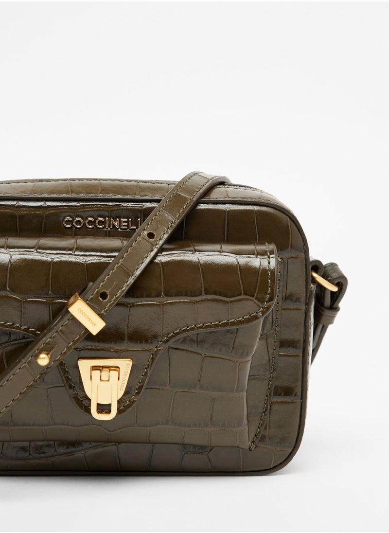 COCCINELLE - Glossy Shoulder Bag - Image 1
