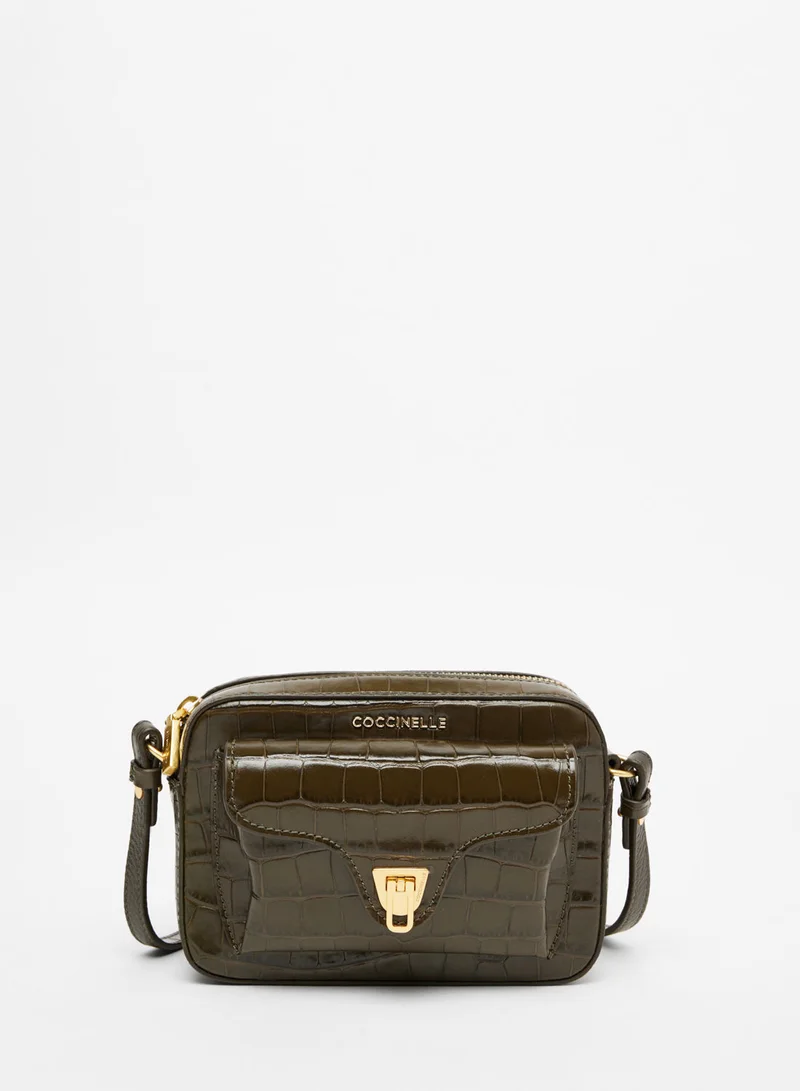 COCCINELLE Glossy Shoulder Bag