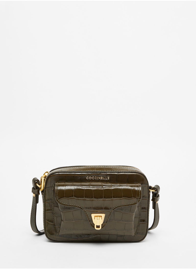 COCCINELLE - Glossy Shoulder Bag - Image 1